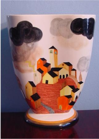  'Temperals' vase, designed by Gigi Chessa